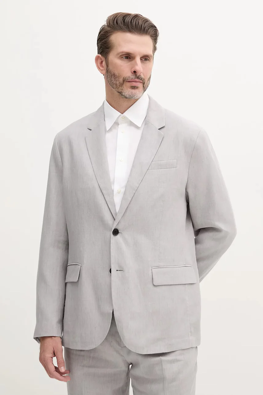 CALVIN KLEIN Ленено сако