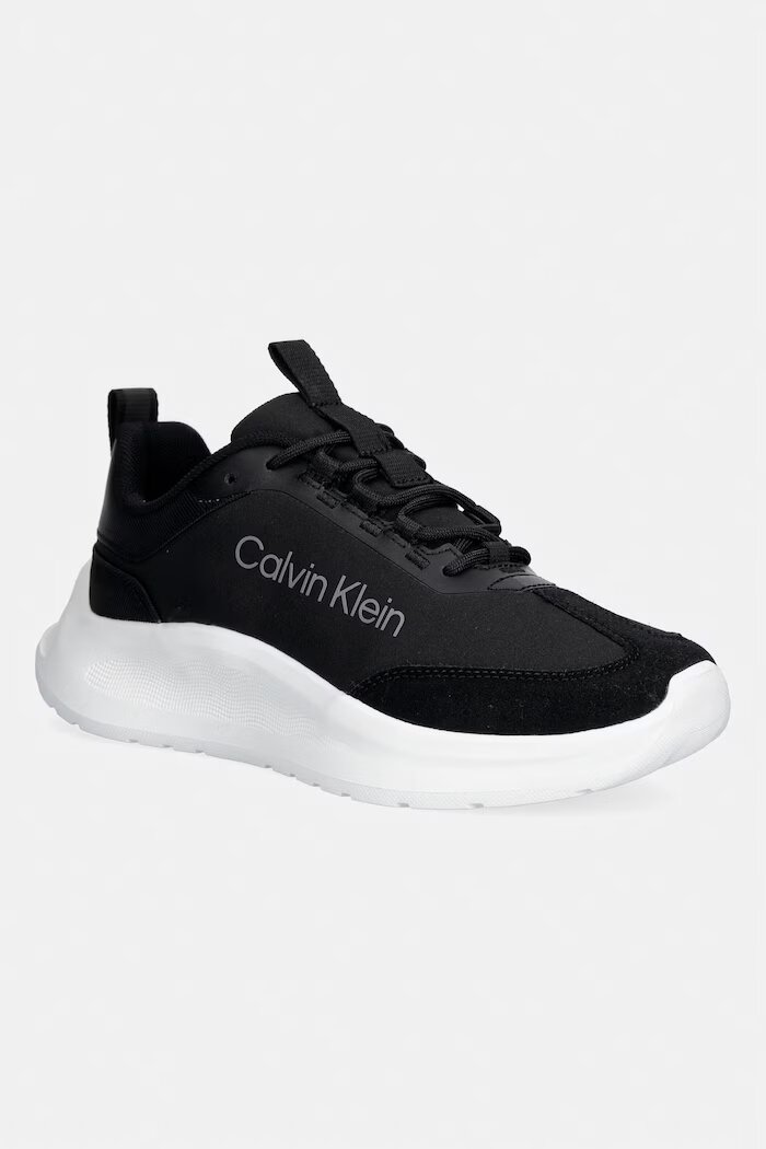 CALVIN KLEIN LIGHT EVA RUNNER NYL-SUE маратонки дамски черни HW0HW03149