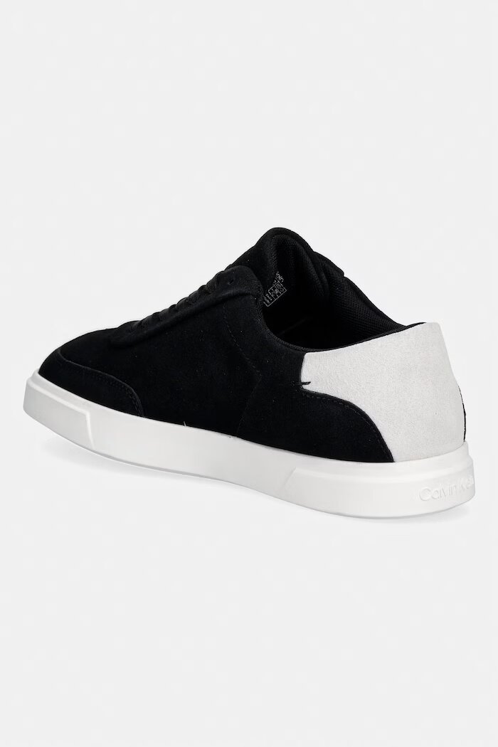 CALVIN KLEIN LOW PRO CUPS WT SUEDE MG маратонки дамски черни HW0HW03144