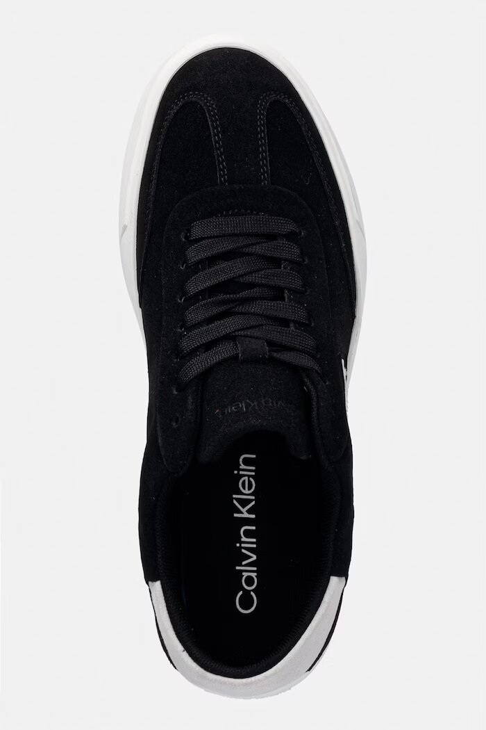 CALVIN KLEIN LOW PRO CUPS WT SUEDE MG маратонки дамски черни HW0HW03144
