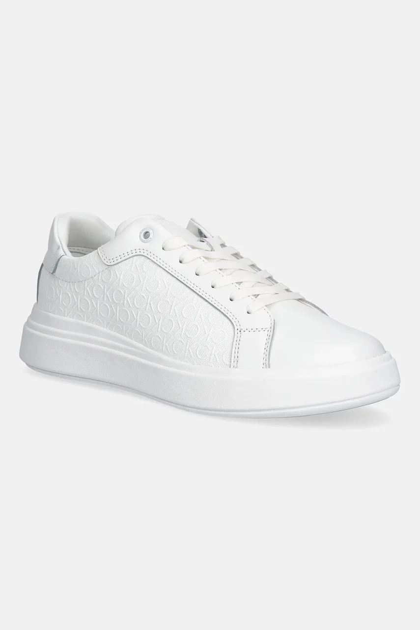 CALVIN KLEIN Маратонки CHUNKY LOW TOP LACE UP MONO