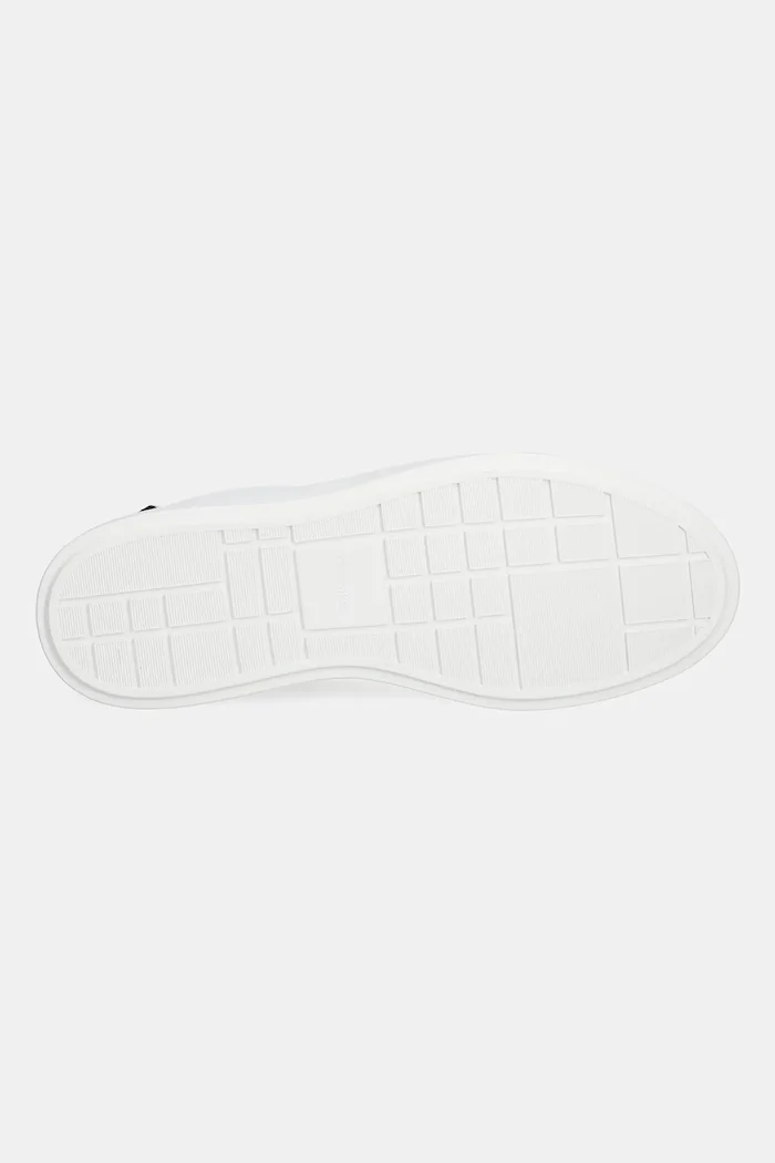 CALVIN KLEIN Маратонки LOW PRO CUP LACEUP LTH MOIRE в бяло HW0HW02845