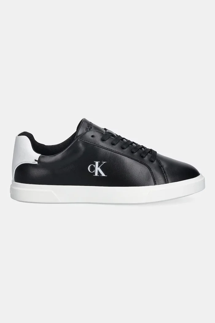CALVIN KLEIN Маратонки LOW PRO CUP LACEUP LTH MOIRE в черно HW0HW02845