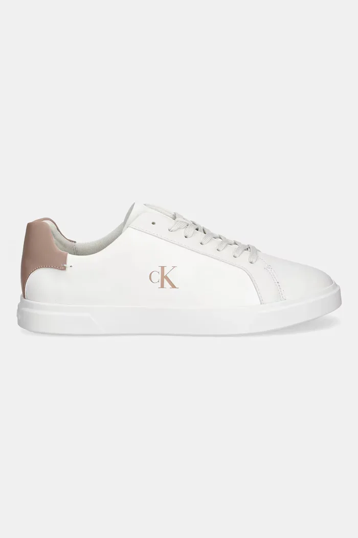 CALVIN KLEIN Маратонки LOW PRO CUPS LTH MG в бяло HW0HW02823