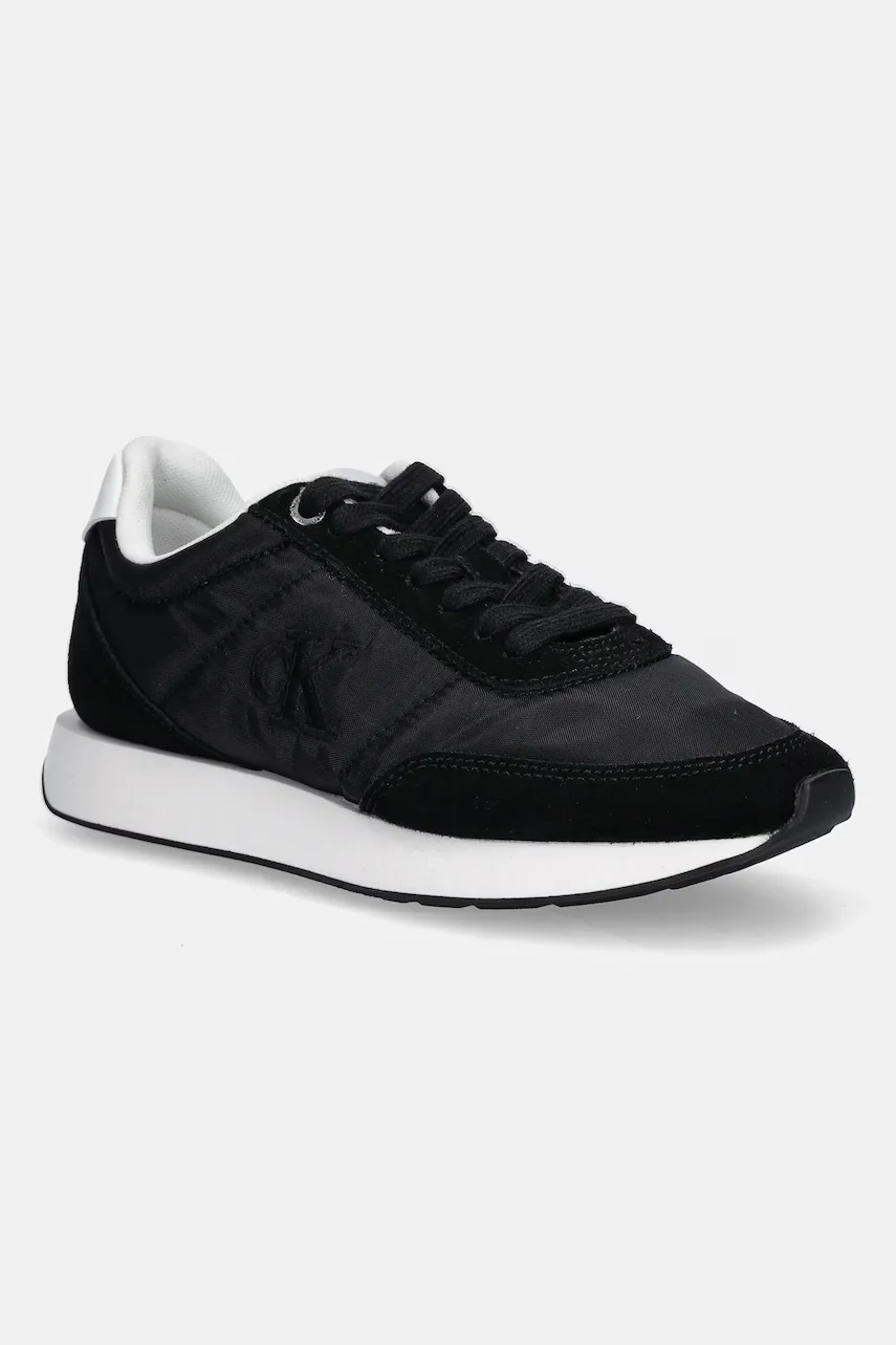 CALVIN KLEIN Маратонки RETRO RUNNER LACE UP NYLON MG