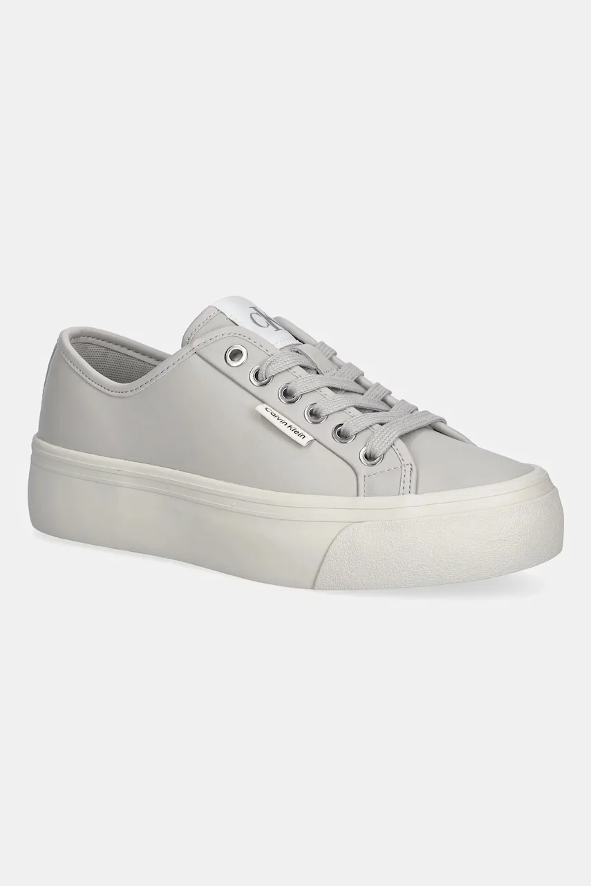 CALVIN KLEIN Маратонки VULC FLATF LACE UP LTH CK