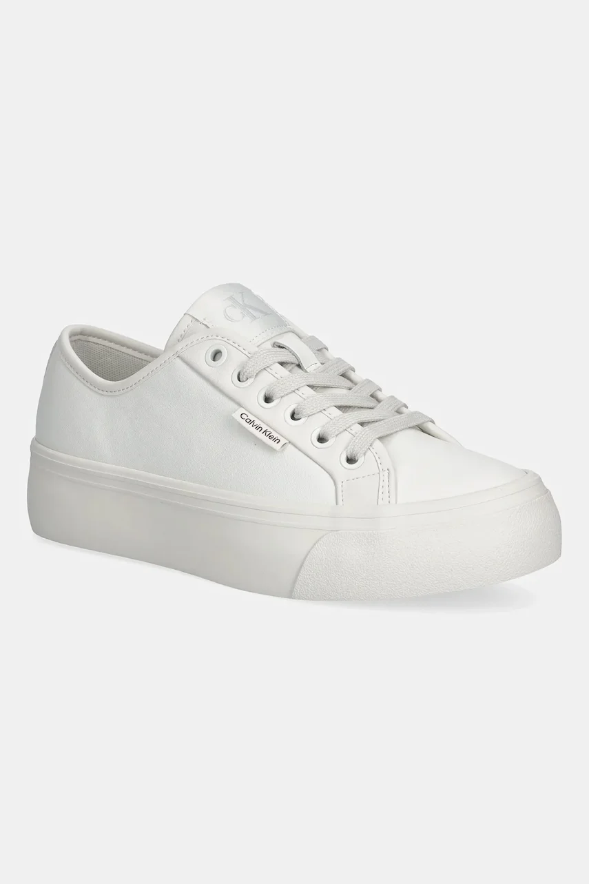 CALVIN KLEIN Маратонки VULC FLATF LACE UP LTH CK