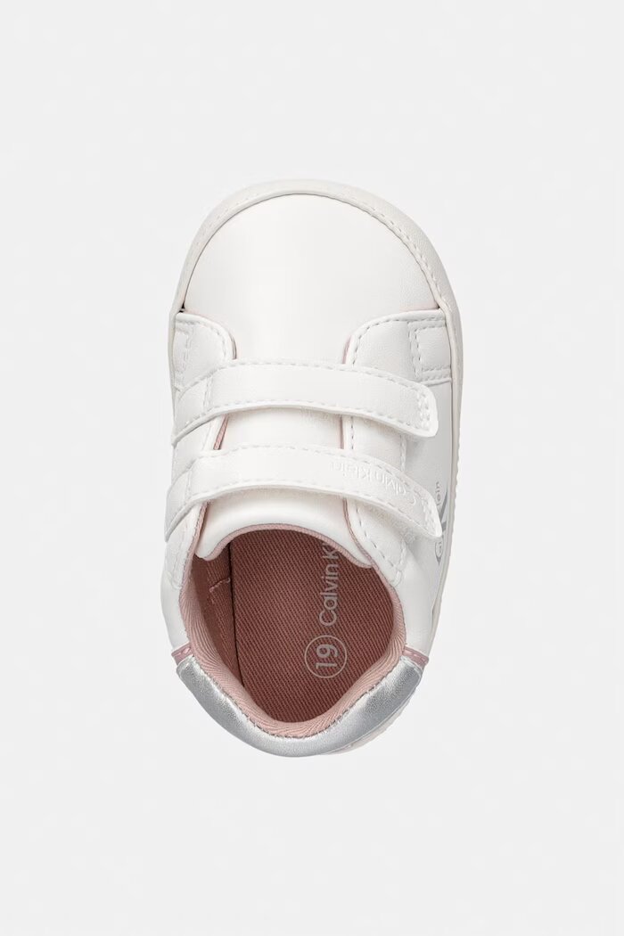 CALVIN KLEIN маратонки за бебе бели V0A9-83380