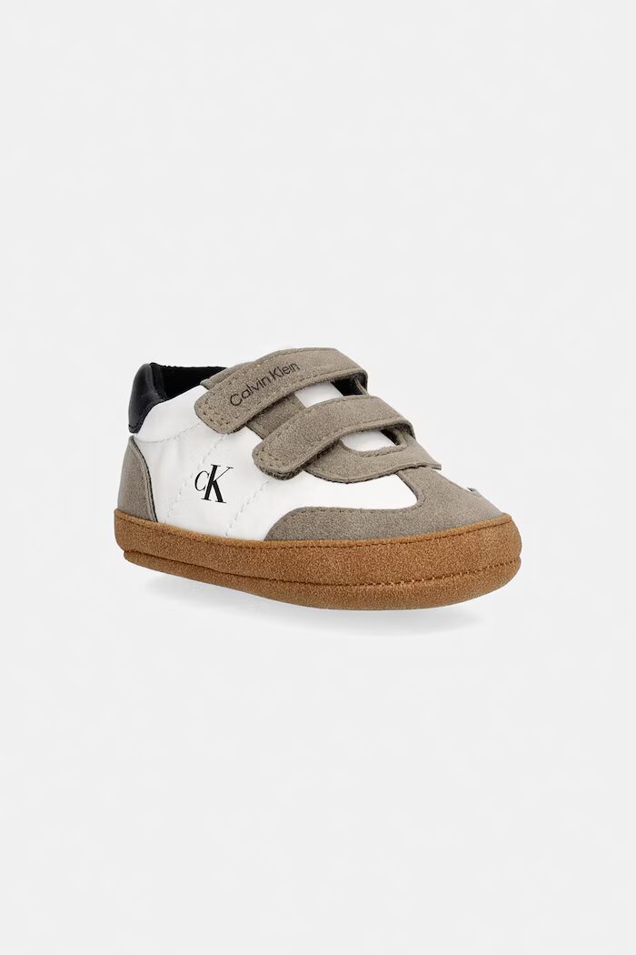 CALVIN KLEIN маратонки за бебе бели V0B9-83438