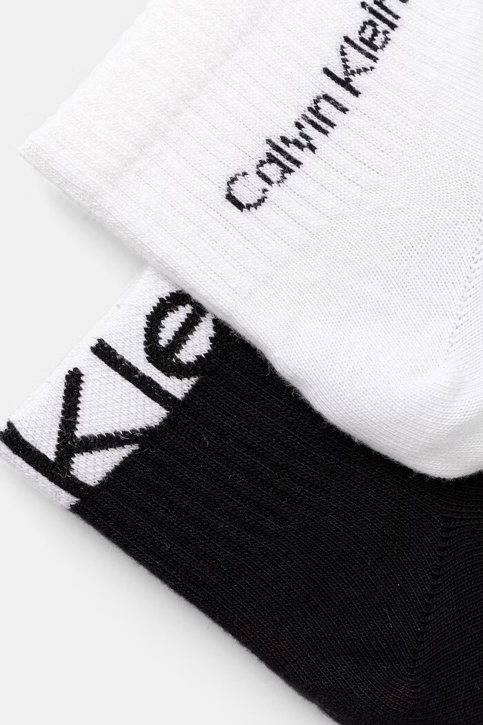 CALVIN KLEIN мъжки чорапи 2 броя Черни 701237874