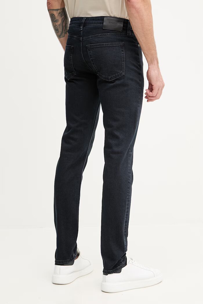 CALVIN KLEIN мъжки дънки slim taper тъмносин LV04RF930G