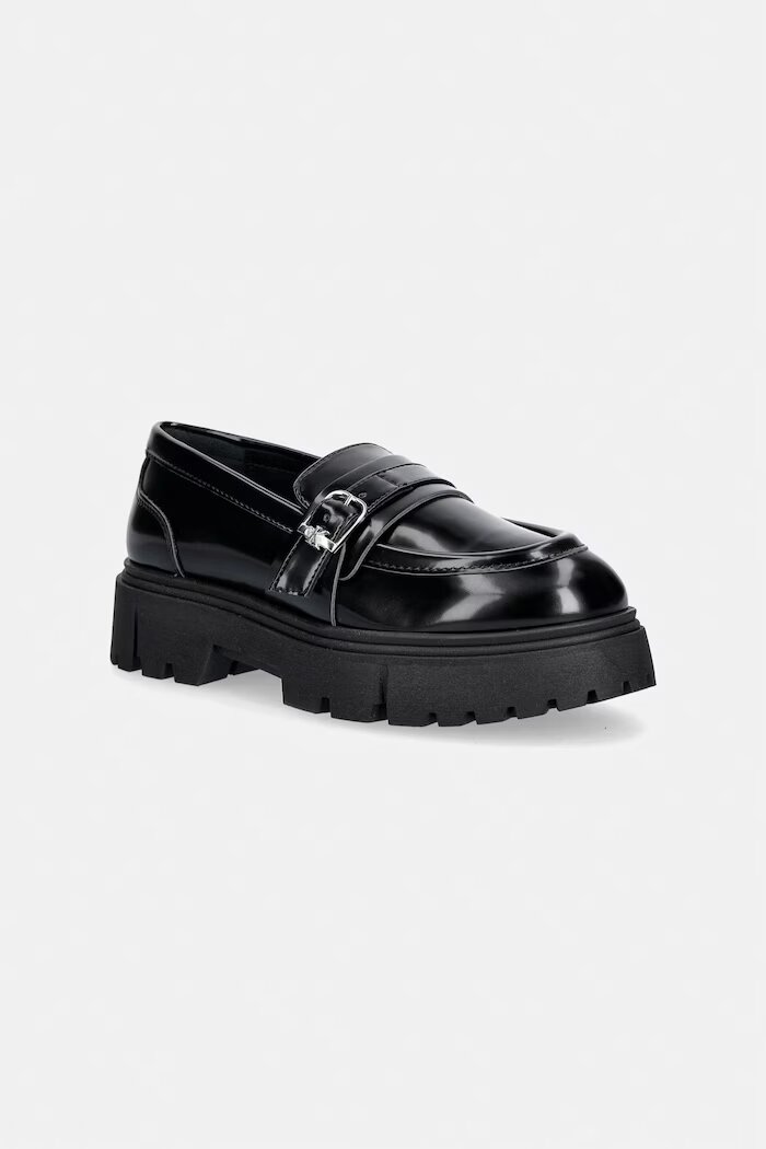 CALVIN KLEIN мокасини за деца черни V4A4-83429