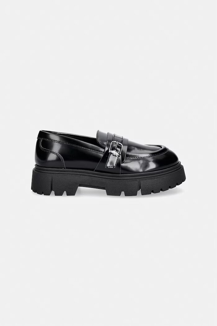 CALVIN KLEIN мокасини за деца черни V4A4-83429