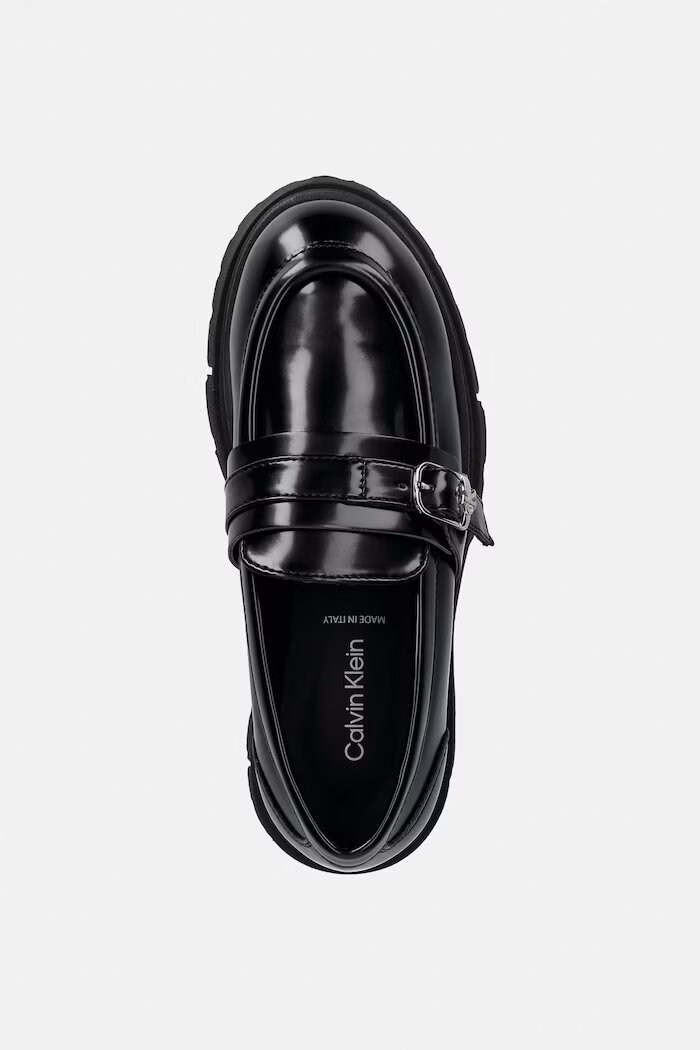 CALVIN KLEIN мокасини за деца черни V4A4-83429