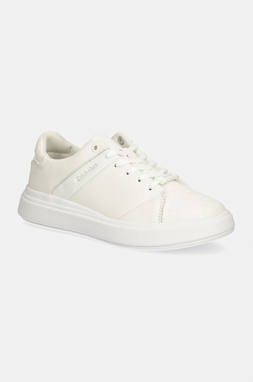 CALVIN KLEIN Обувки CUPSOLE LACE UP MONO MIX