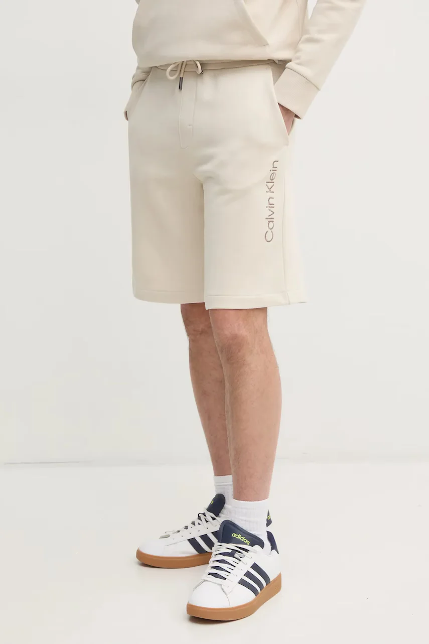 CALVIN KLEIN Памучен къс панталон