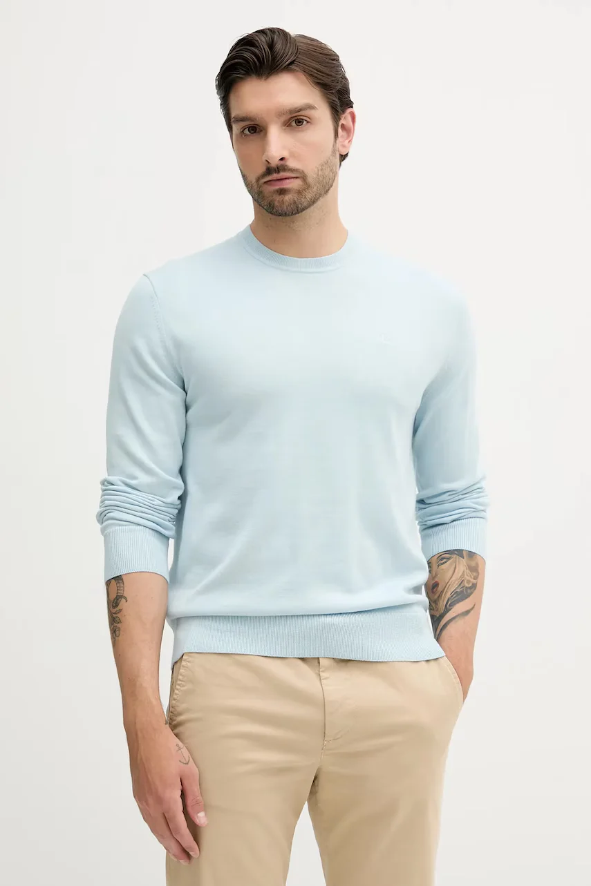 CALVIN KLEIN Памучен пуловер