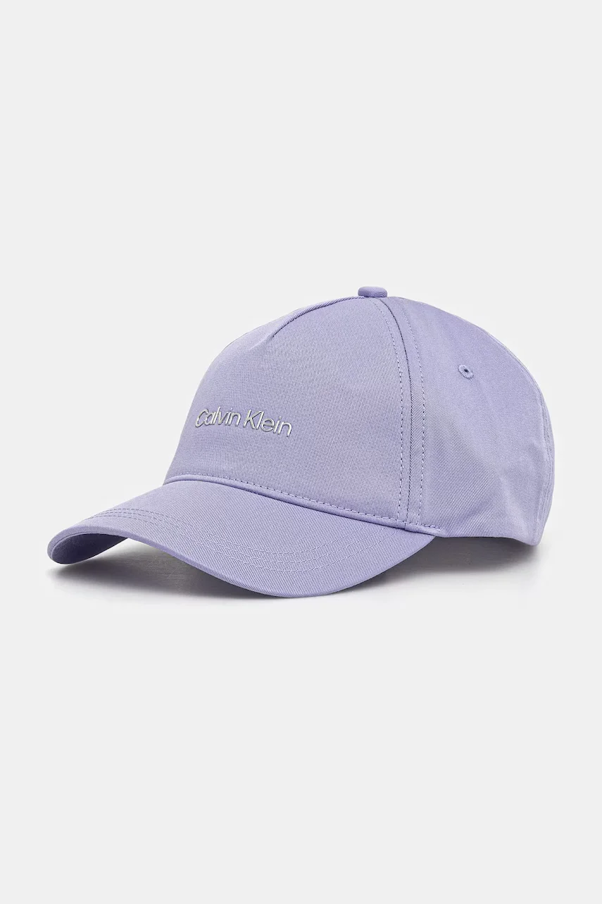 CALVIN KLEIN Памучна шапка с козирка