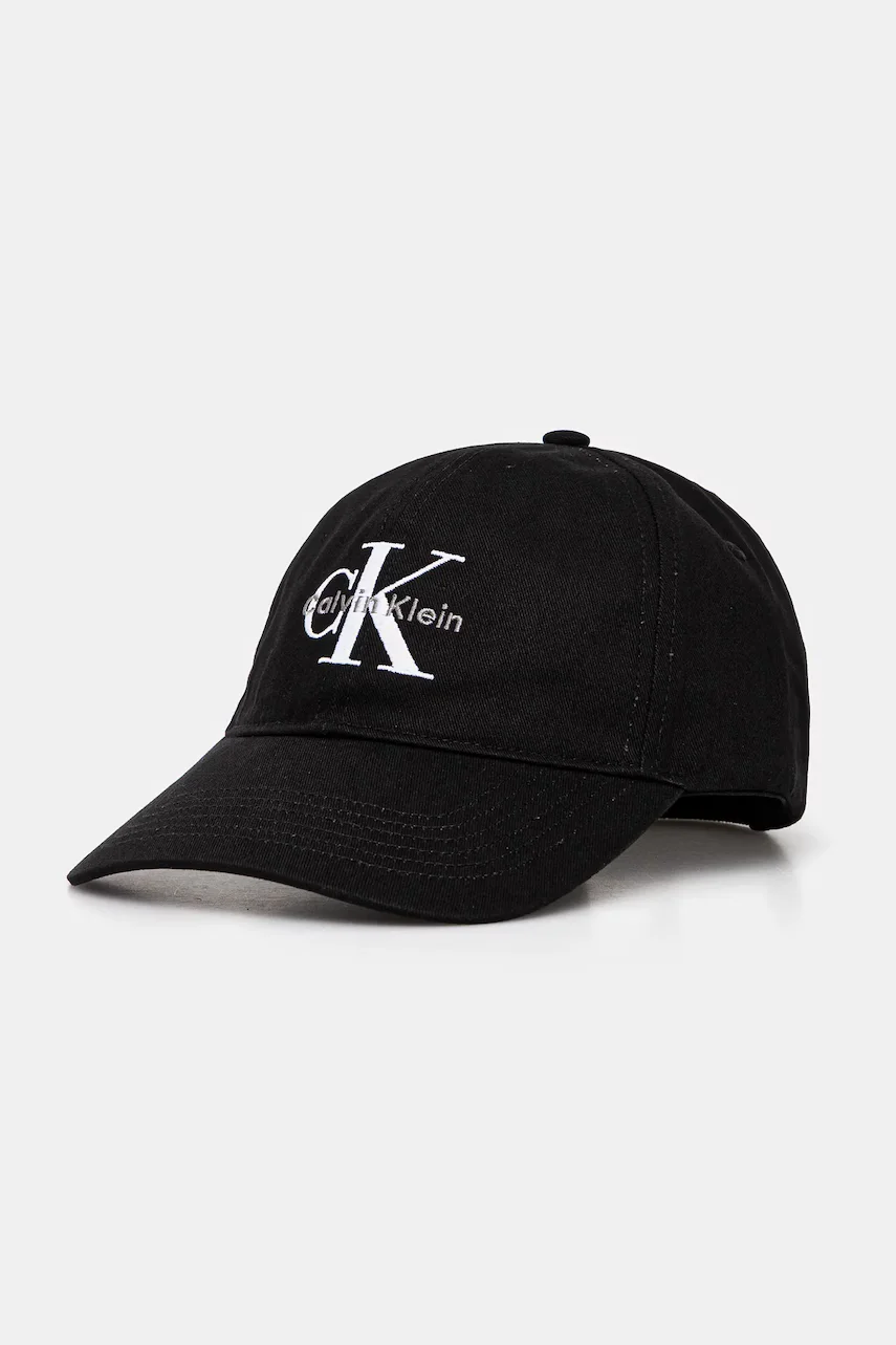 CALVIN KLEIN Памучна шапка с козирка