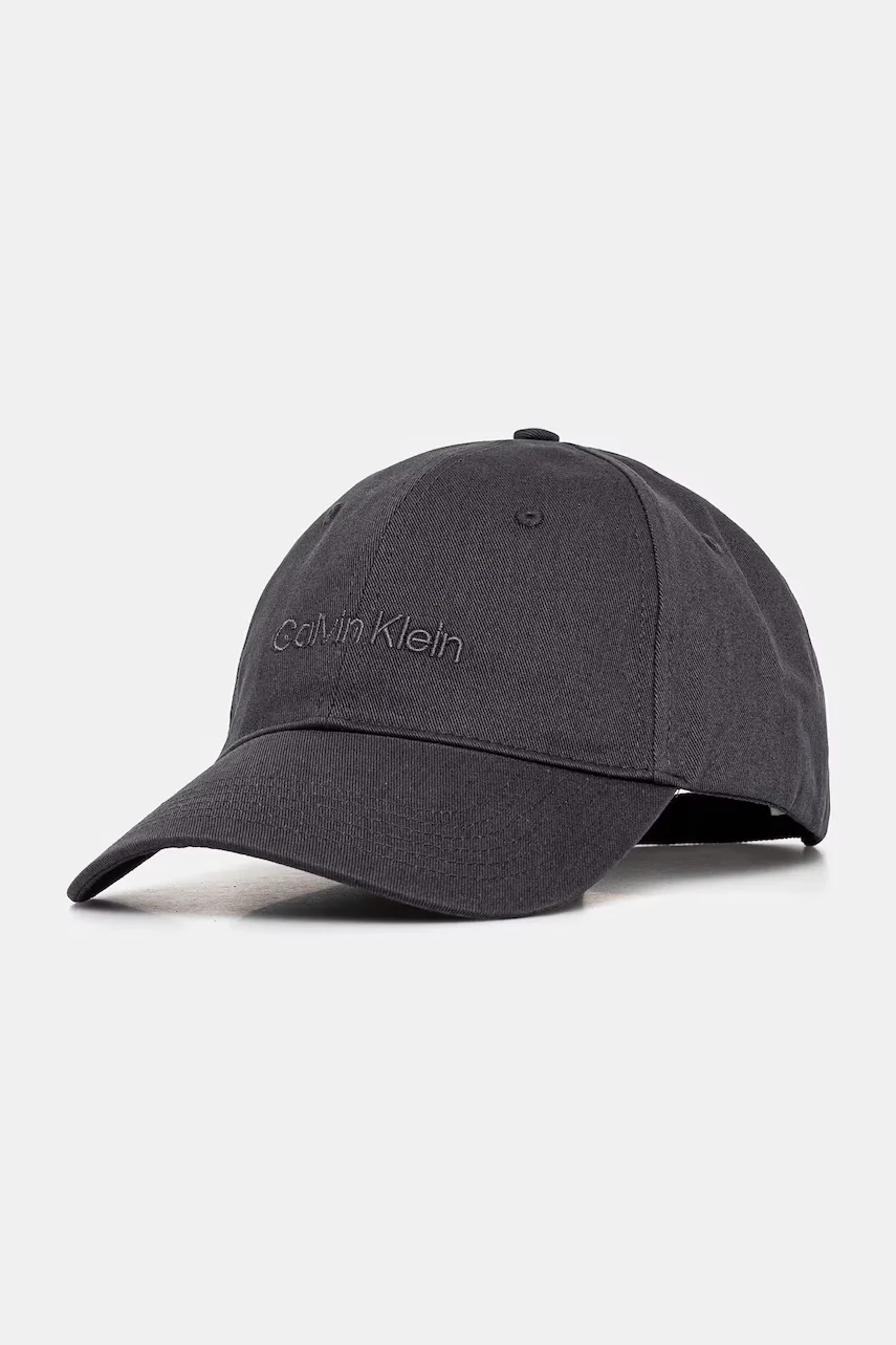 CALVIN KLEIN Памучна шапка с козирка