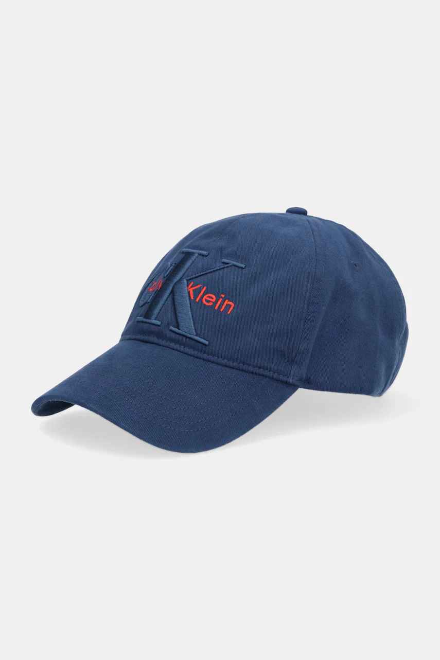 CALVIN KLEIN Памучна шапка с козирка