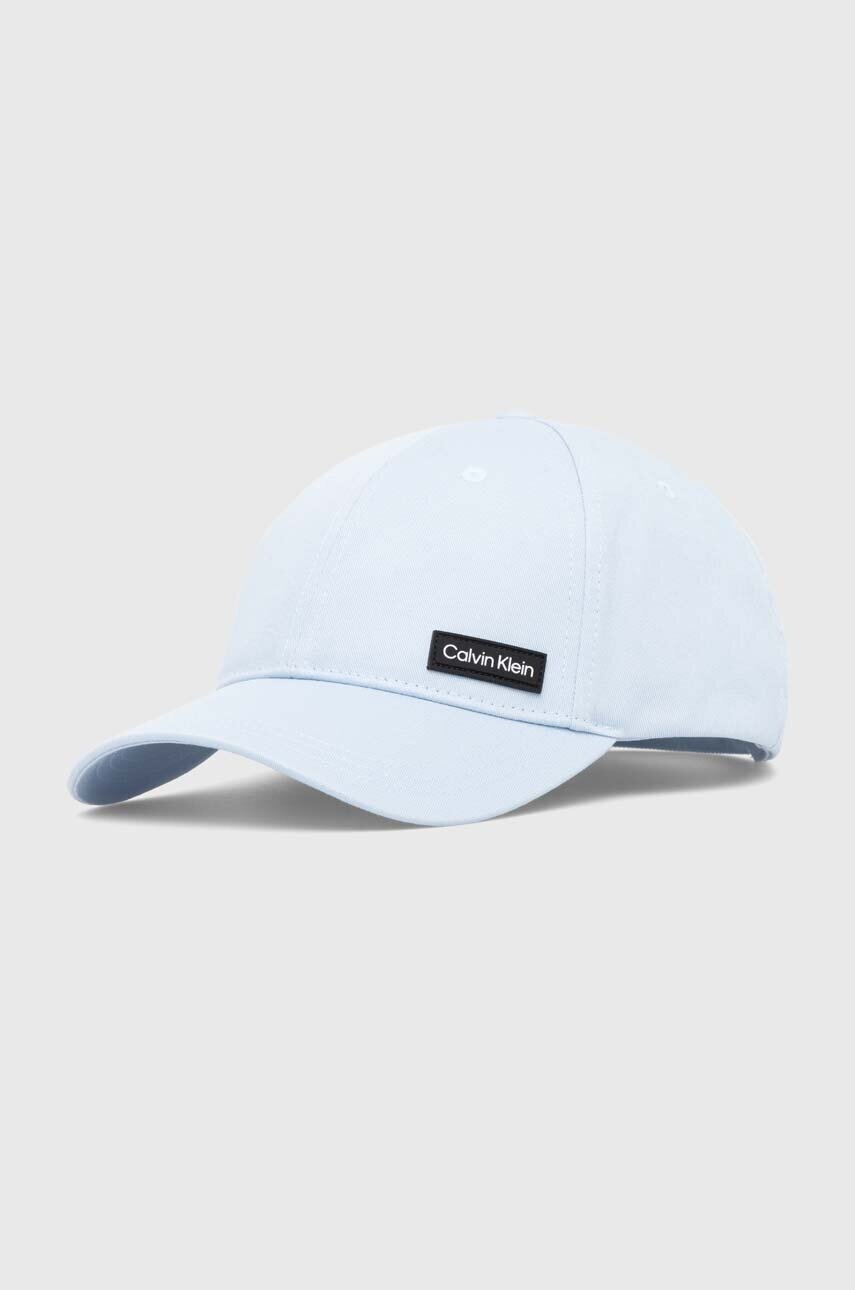 CALVIN KLEIN Памучна шапка с козирка