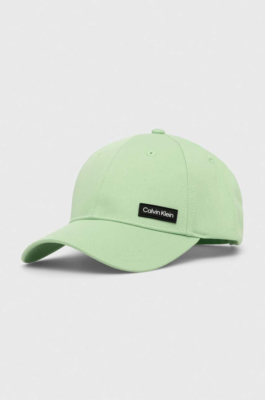 CALVIN KLEIN Памучна шапка с козирка