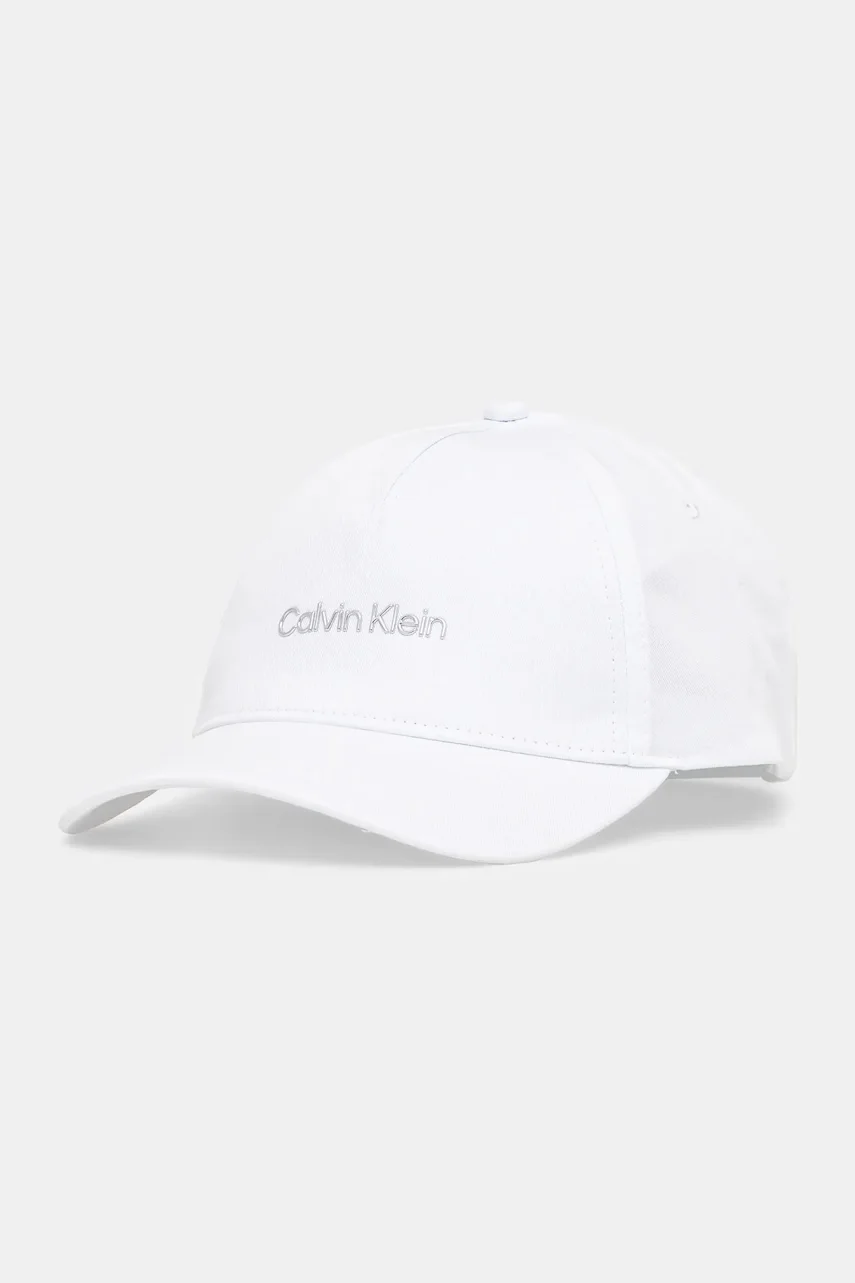 CALVIN KLEIN Памучна шапка с козирка