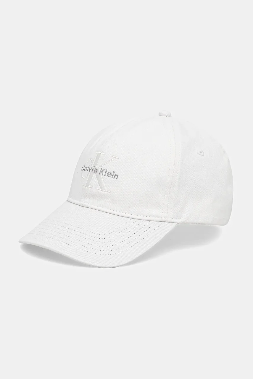 CALVIN KLEIN Памучна шапка с козирка