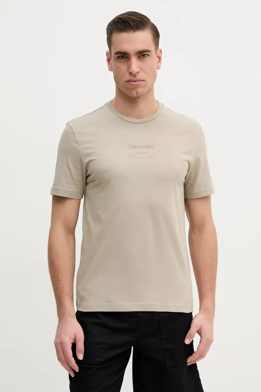 CALVIN KLEIN Памучна тениска
