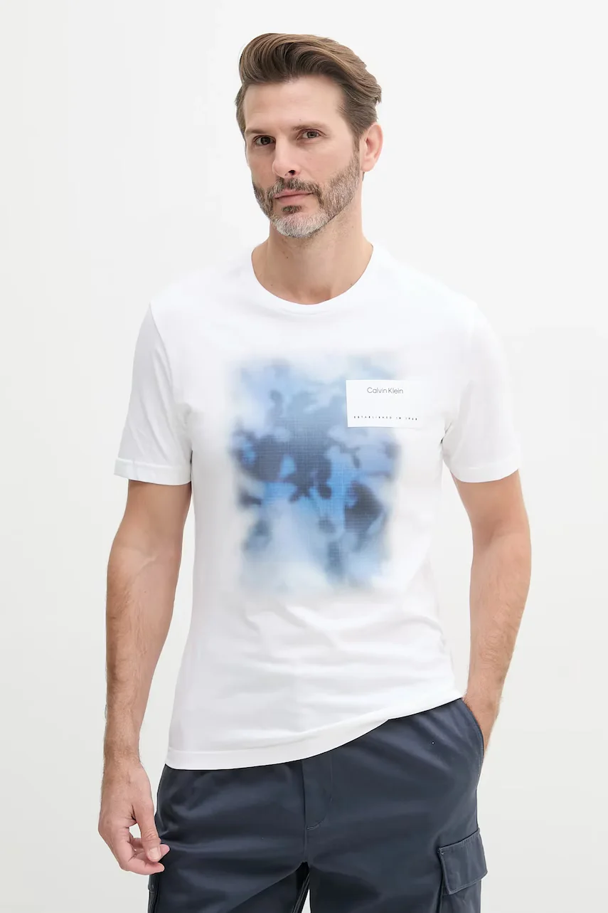 CALVIN KLEIN Памучна тениска