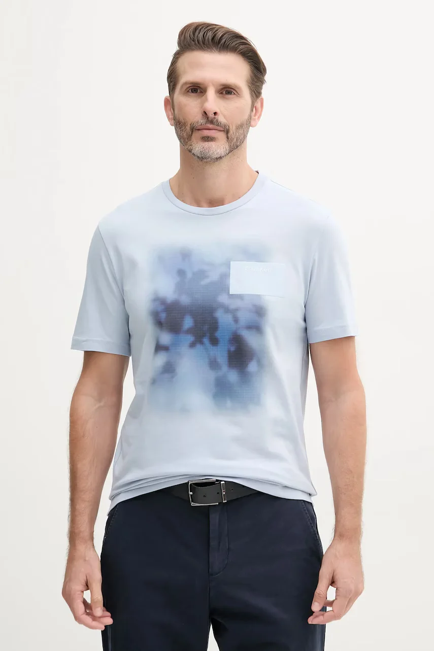 CALVIN KLEIN Памучна тениска
