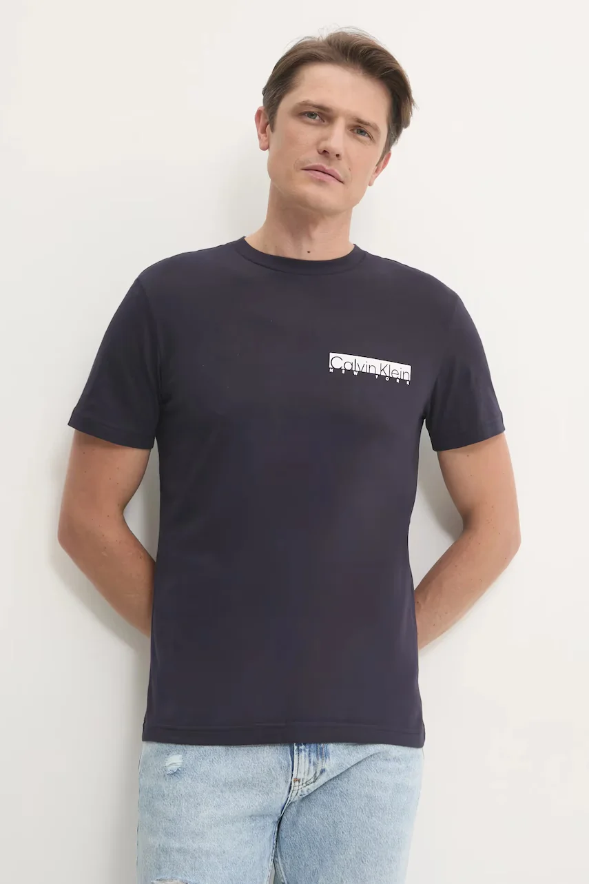 CALVIN KLEIN Памучна тениска