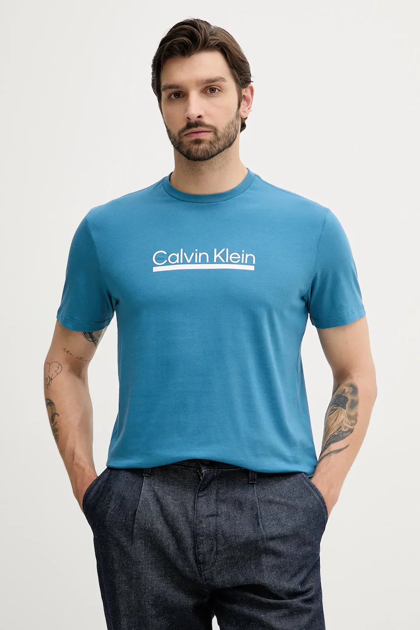 CALVIN KLEIN Памучна тениска