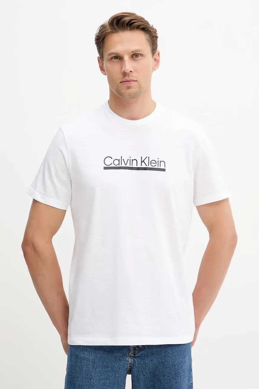 CALVIN KLEIN Памучна тениска