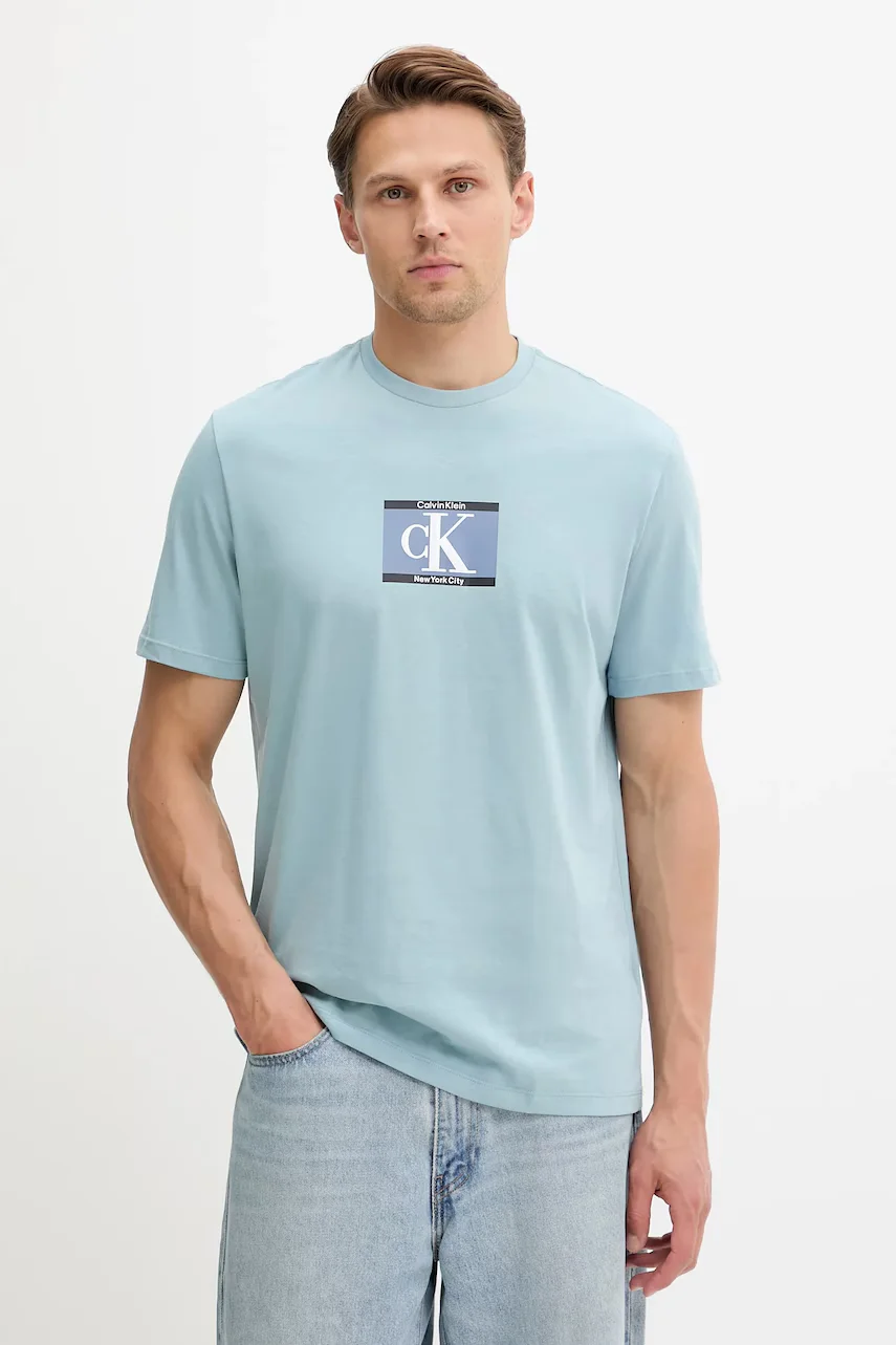 CALVIN KLEIN Памучна тениска