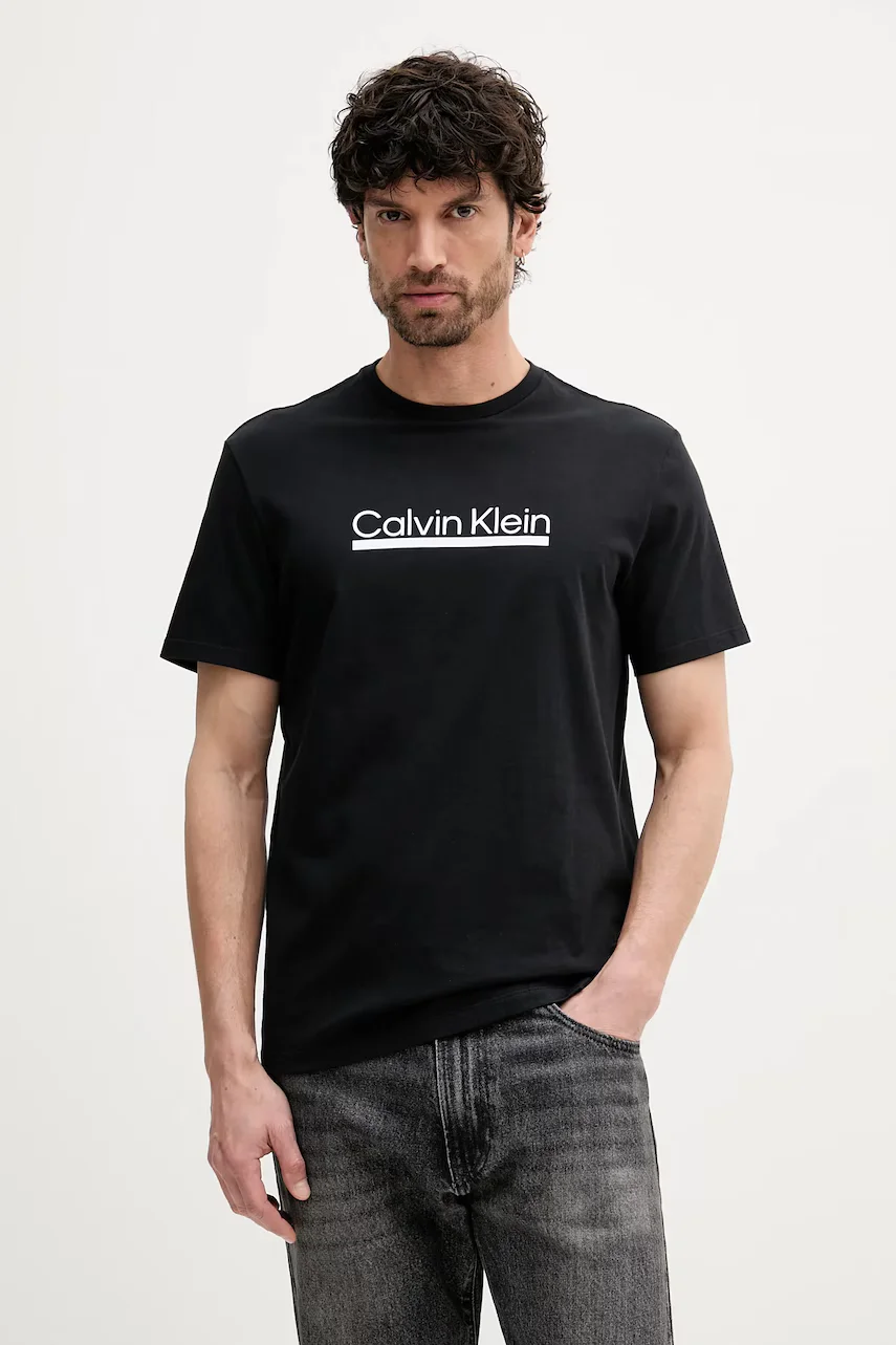 CALVIN KLEIN Памучна тениска