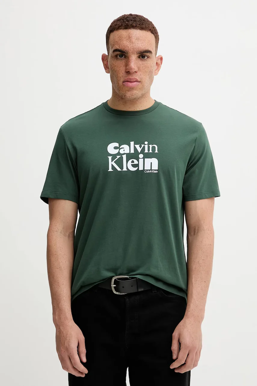 CALVIN KLEIN Памучна тениска