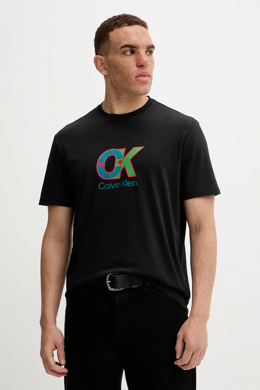 CALVIN KLEIN Памучна тениска