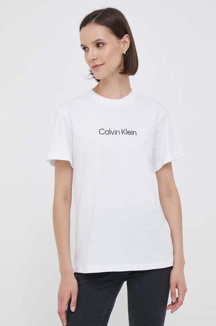 CALVIN KLEIN Памучна тениска