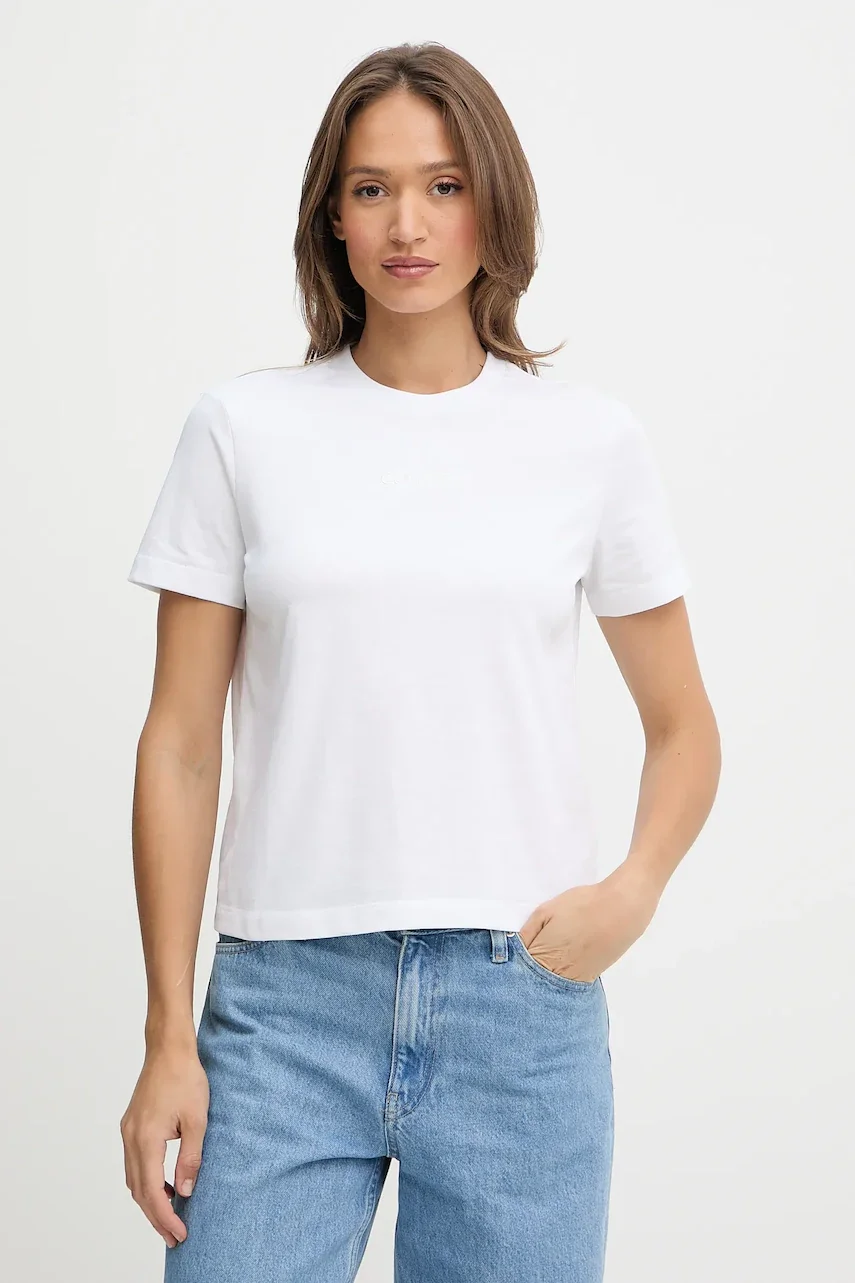 CALVIN KLEIN Памучна тениска