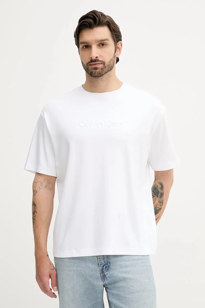 CALVIN KLEIN Памучна тениска