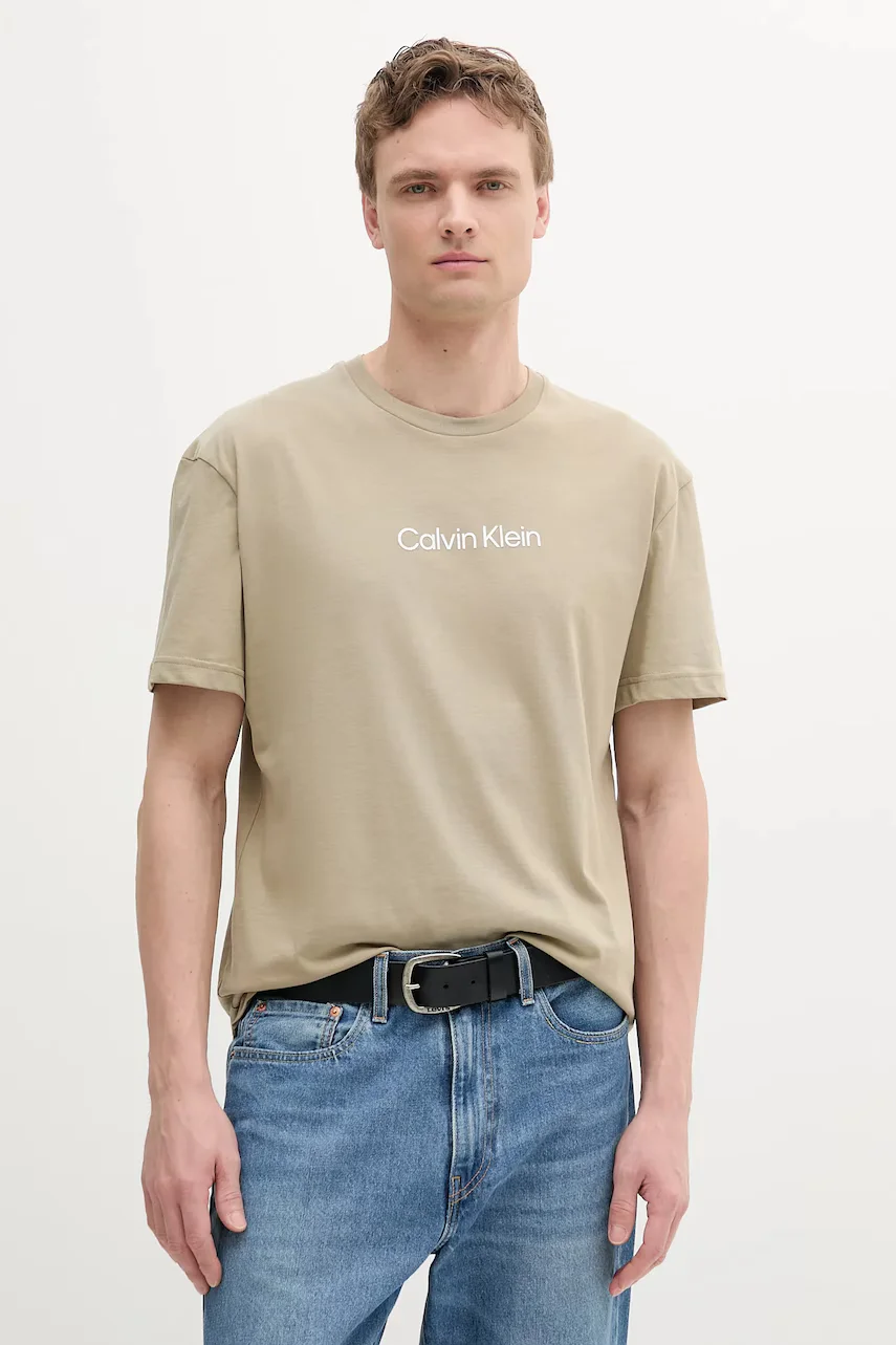 CALVIN KLEIN Памучна тениска