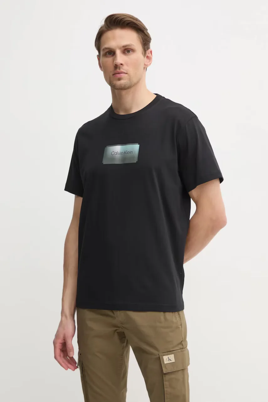CALVIN KLEIN Памучна тениска