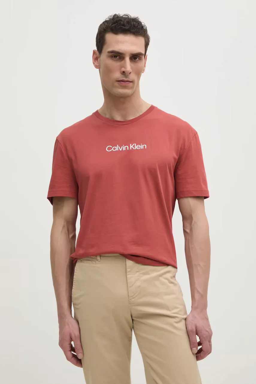 CALVIN KLEIN Памучна тениска