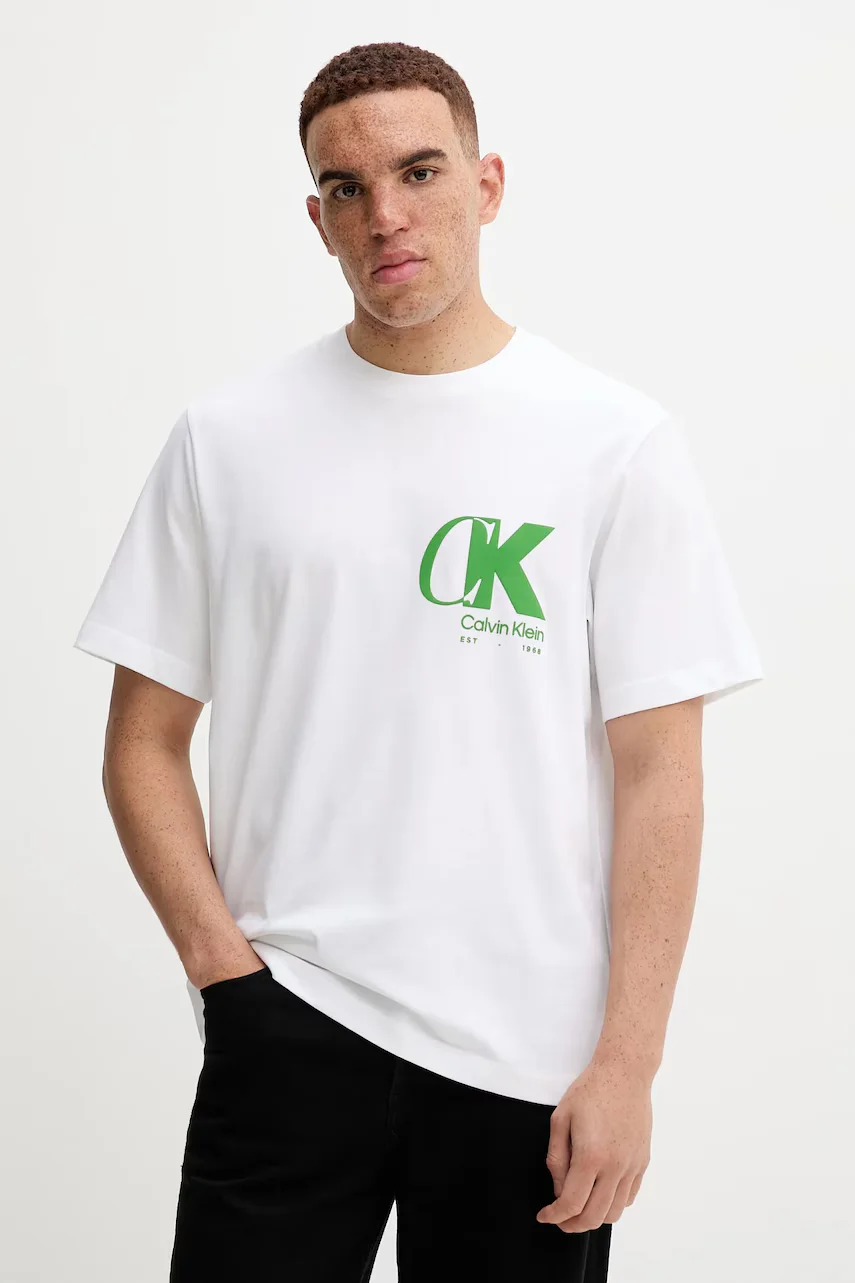 CALVIN KLEIN Памучна тениска