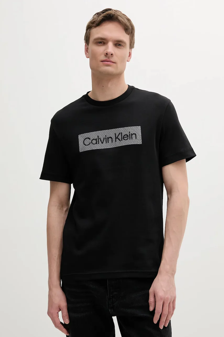 CALVIN KLEIN Памучна тениска