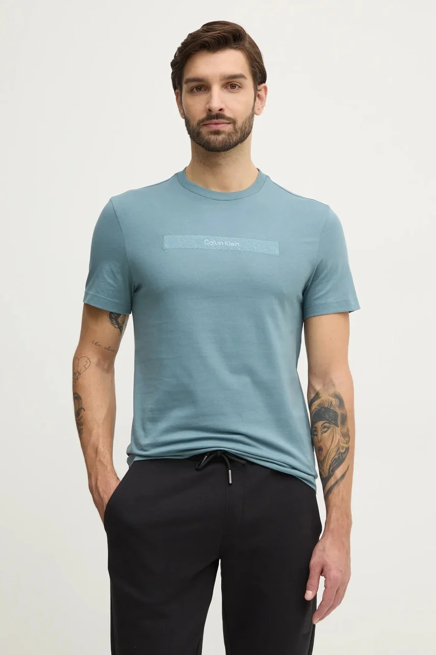 CALVIN KLEIN Памучна тениска