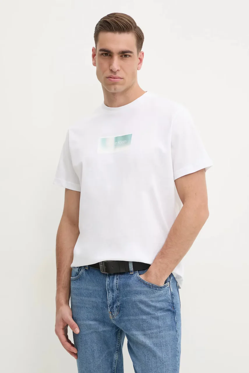 CALVIN KLEIN Памучна тениска