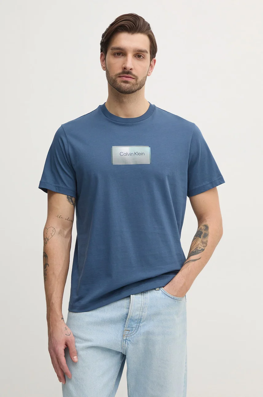 CALVIN KLEIN Памучна тениска